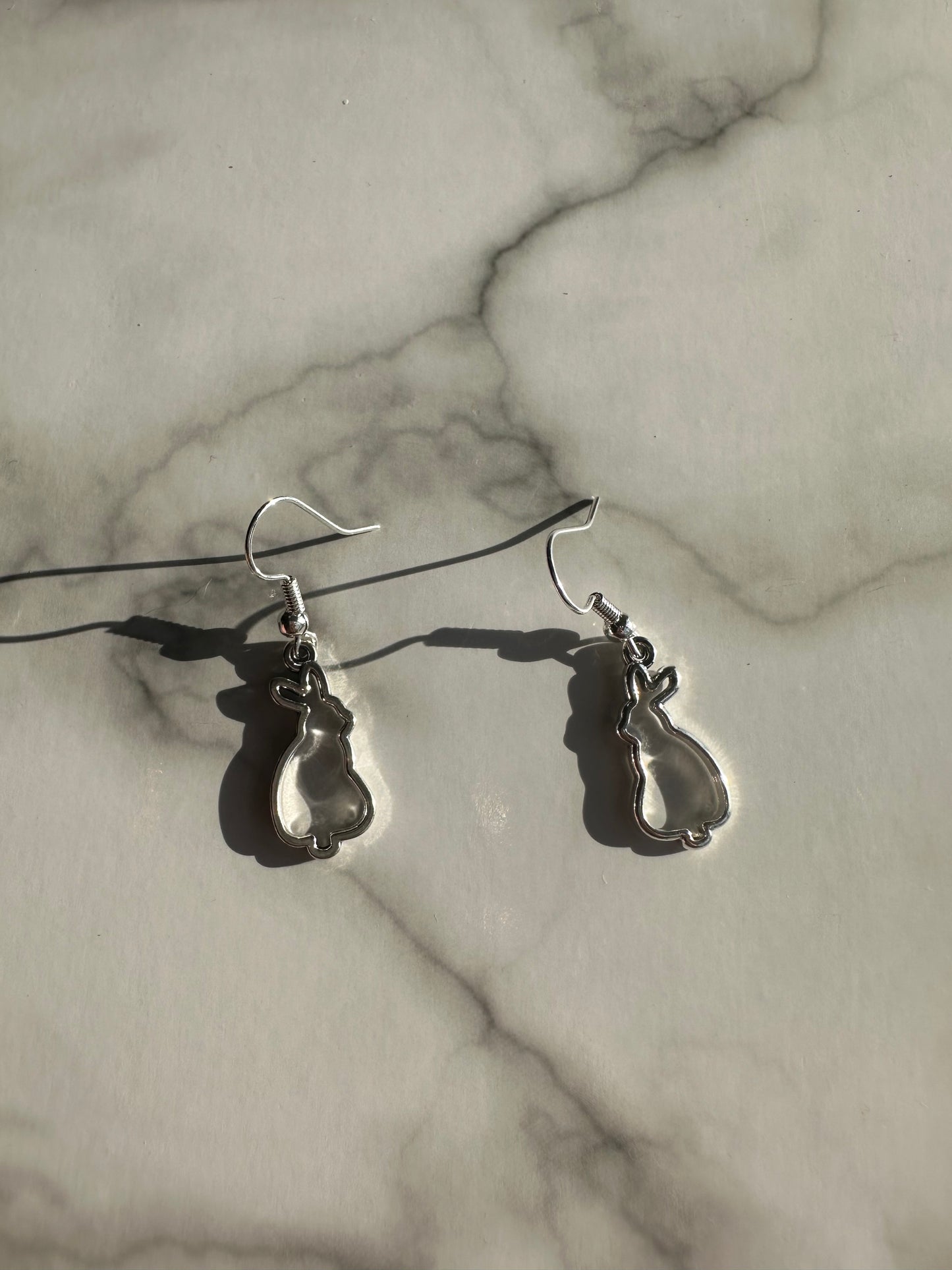Bunny Outline Earrings