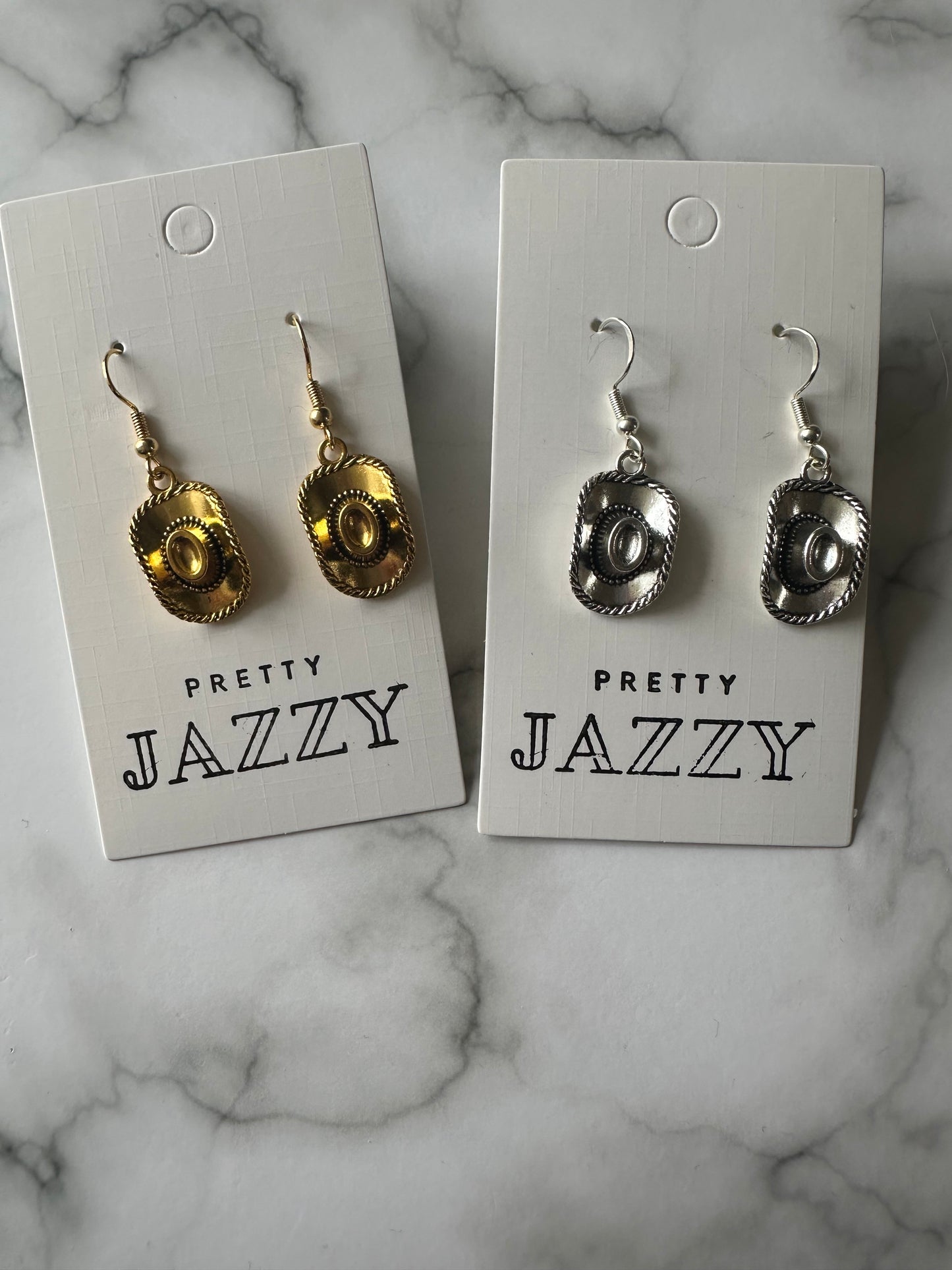 Cowboy Hat Earrings
