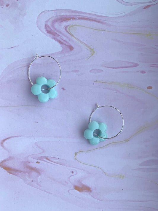 Pastel Flower Earrings
