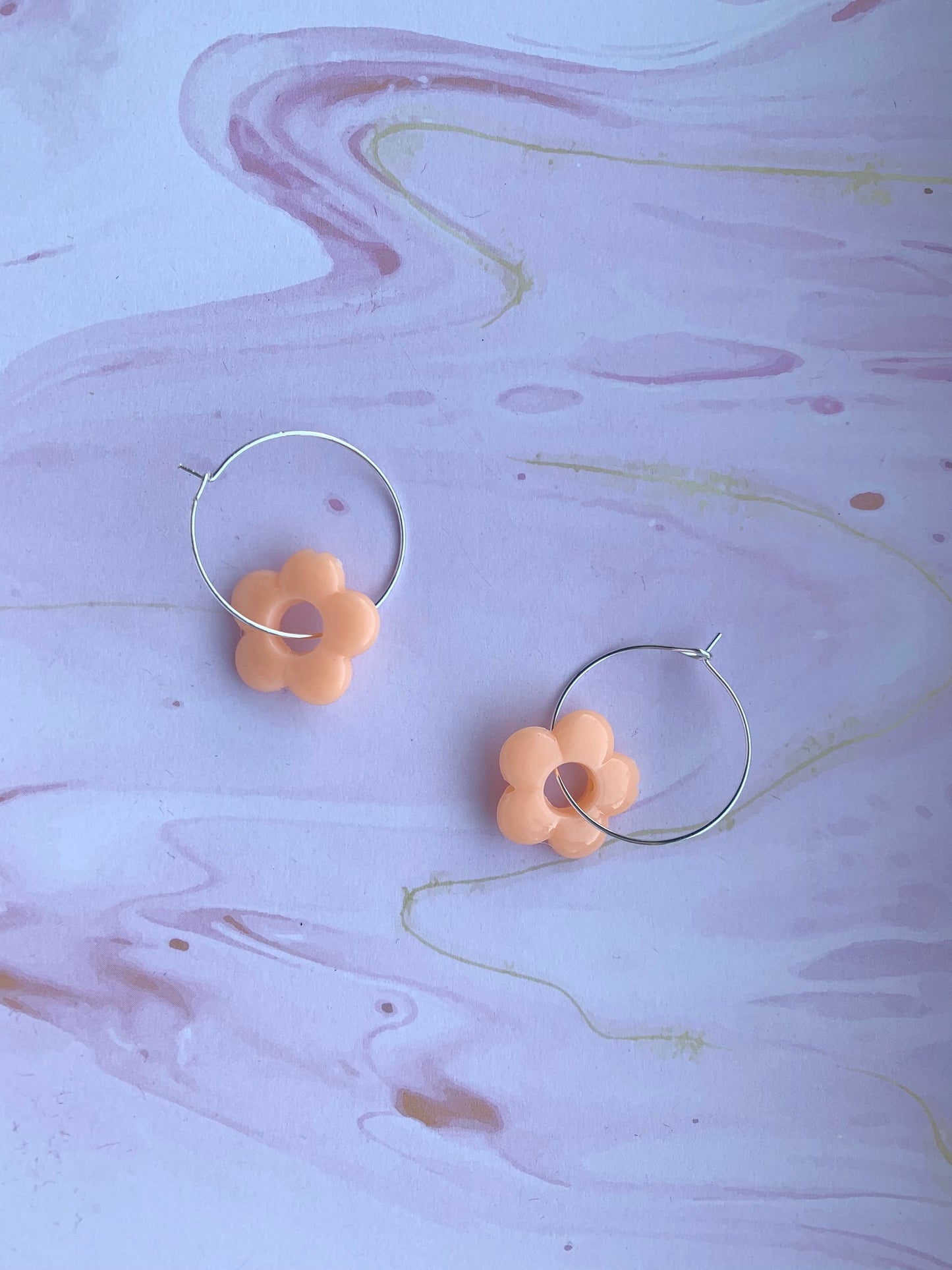 Pastel Flower Earrings