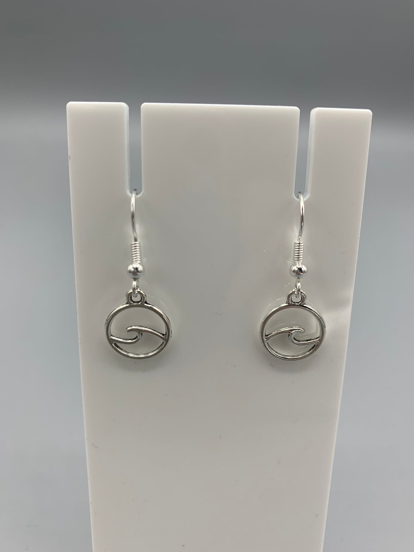 Ocean Wave Outline Earrings