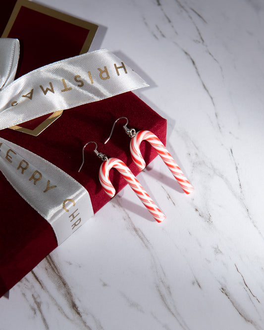 Candy Cane Earrings