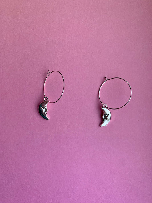 Moonface Earrings