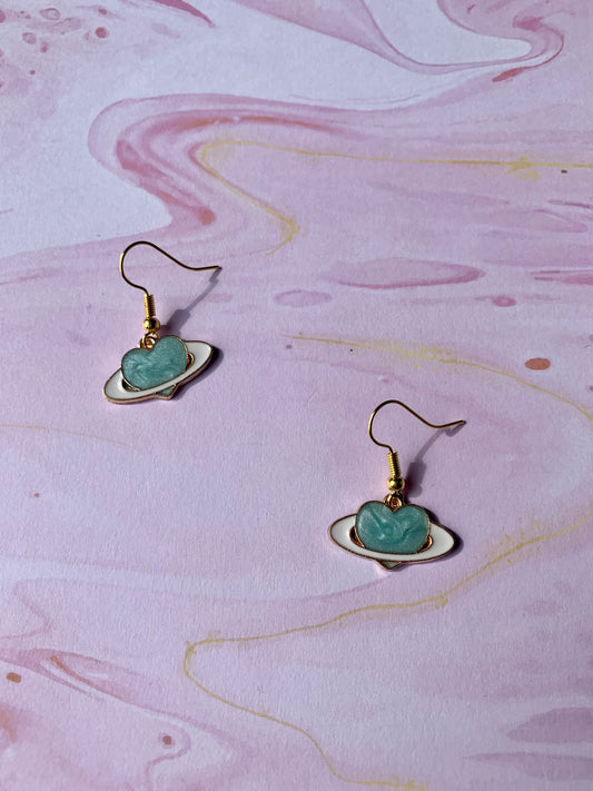 Heart Planet - Light Blue