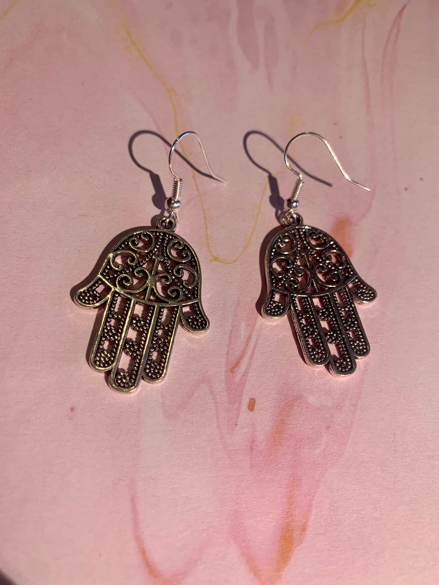Hamsa Hand Earrings