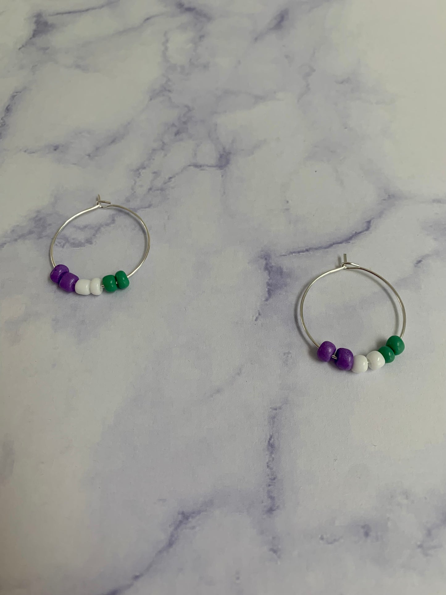 Genderqueer Hoop Earrings