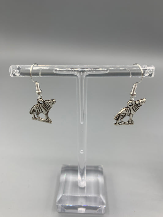 Howling Wolf Earrings
