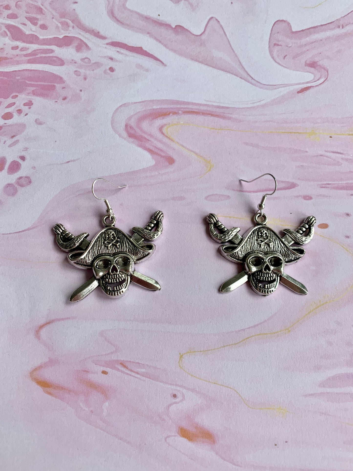 Pirate Skull Earrings