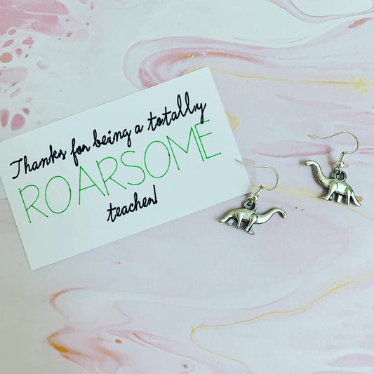 Cute dinosaur earrings