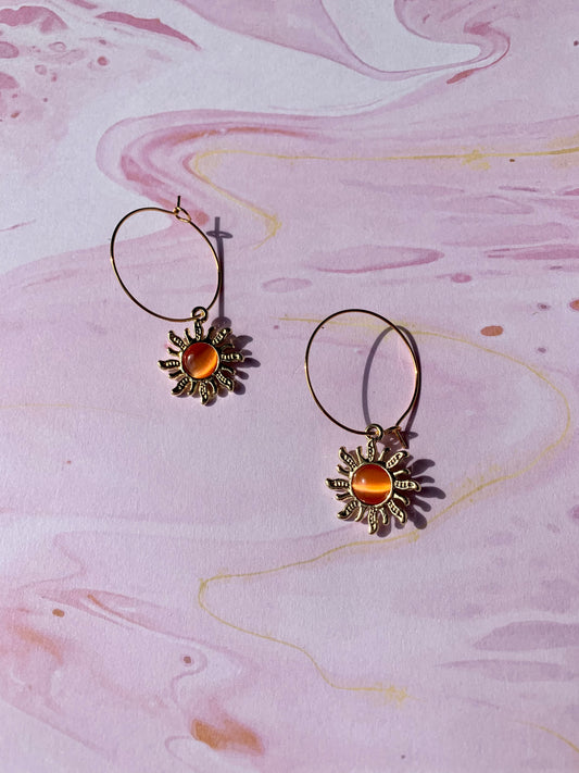 Sun Earrings
