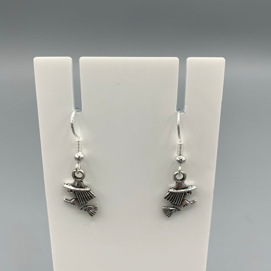 Flying Witch Earrings