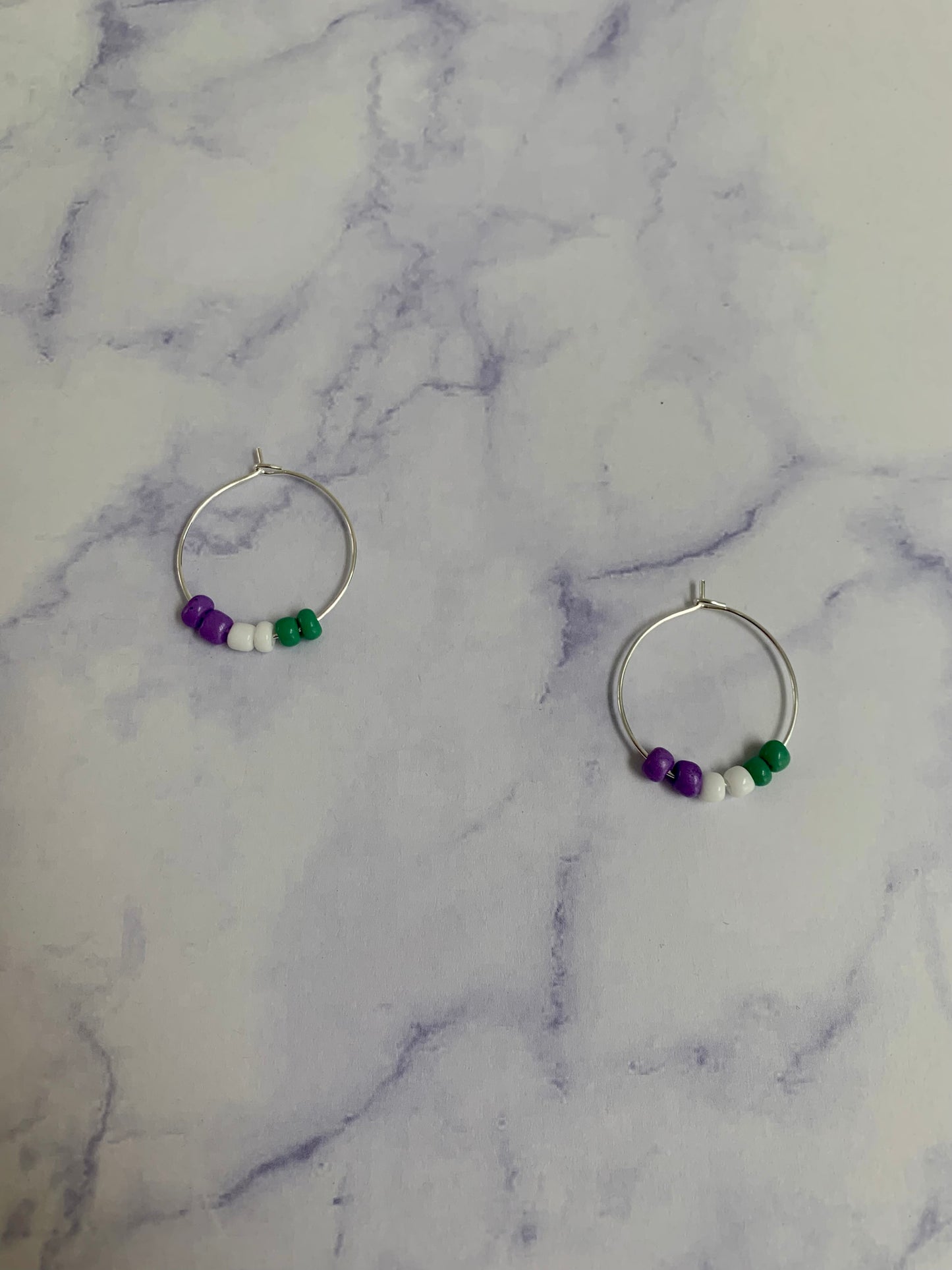 Genderqueer Hoop Earrings