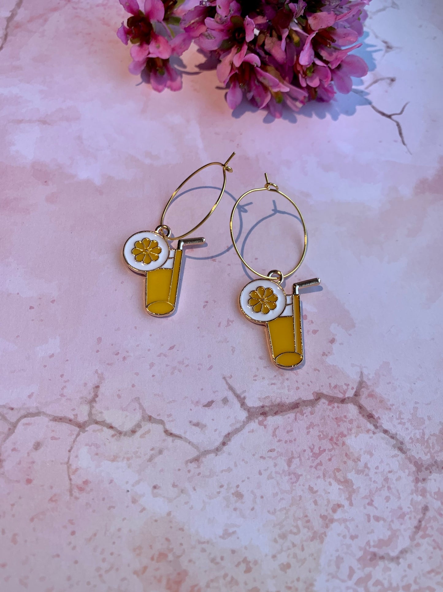 Orange Juice Earrings