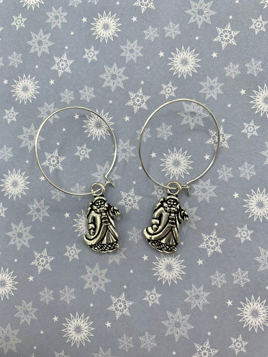 Father Christmas Earrings