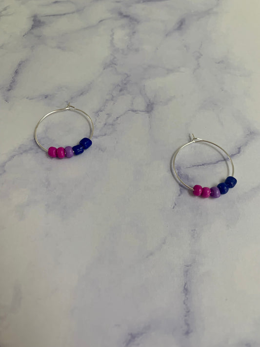Bisexual Bead Hoops