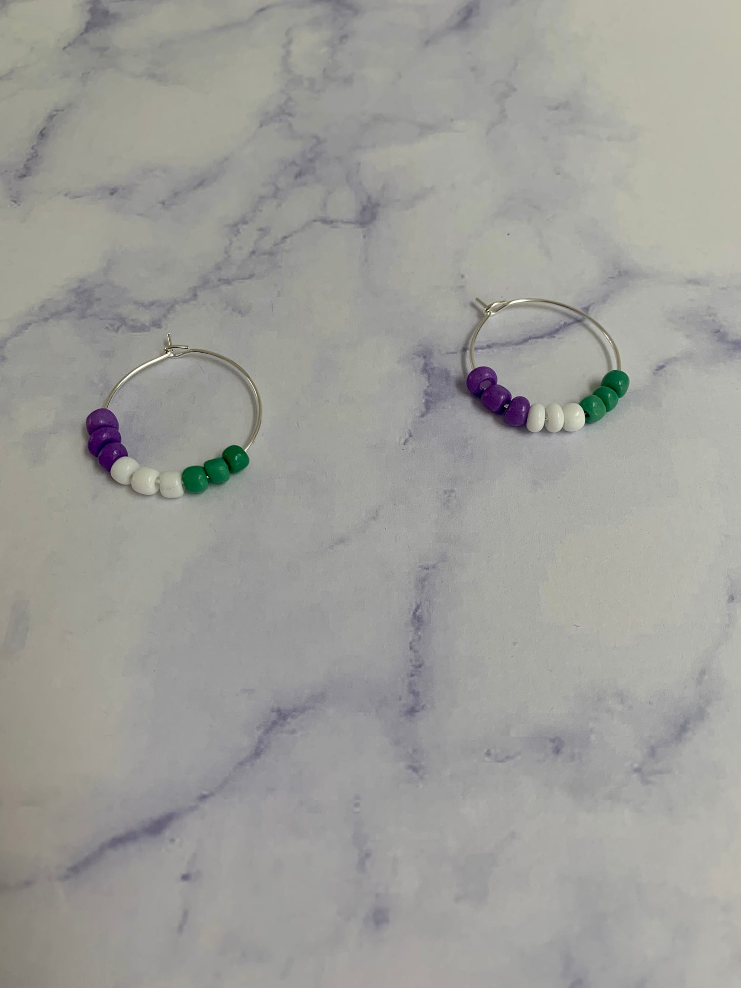 Genderqueer Hoop Earrings