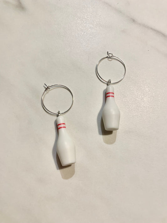 Bowling Pin Earrings