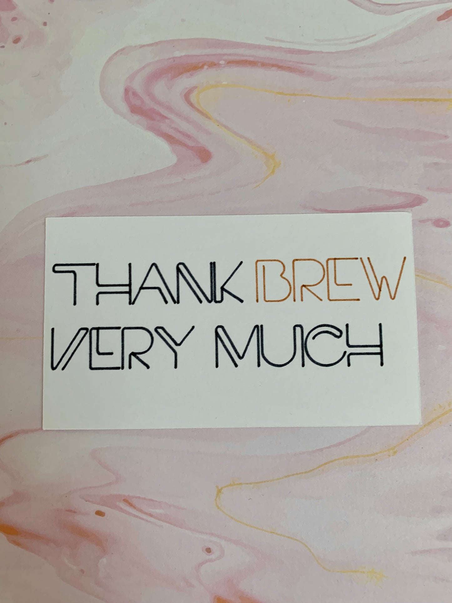 Teacher Gift Note - Beer