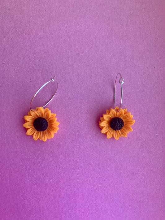 Sunflower Earrings