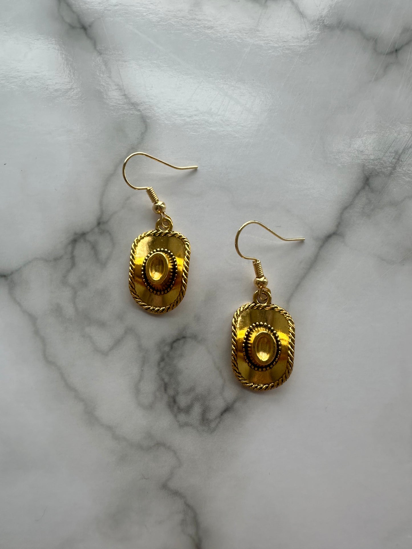 Cowboy Hat Earrings