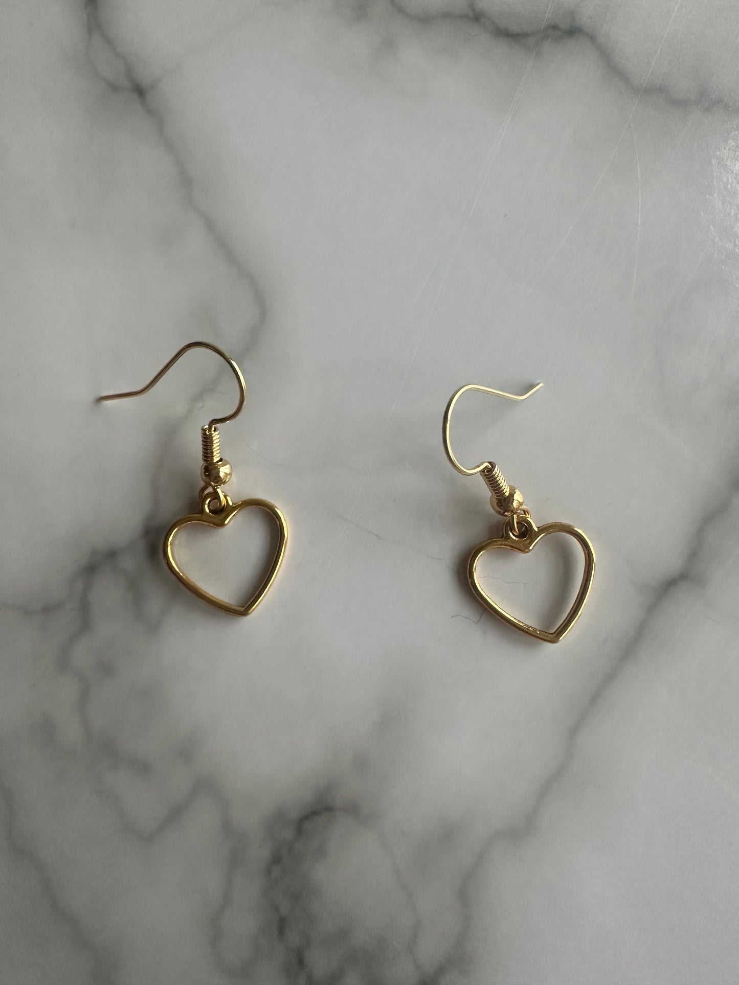 Heart Outline Earrings