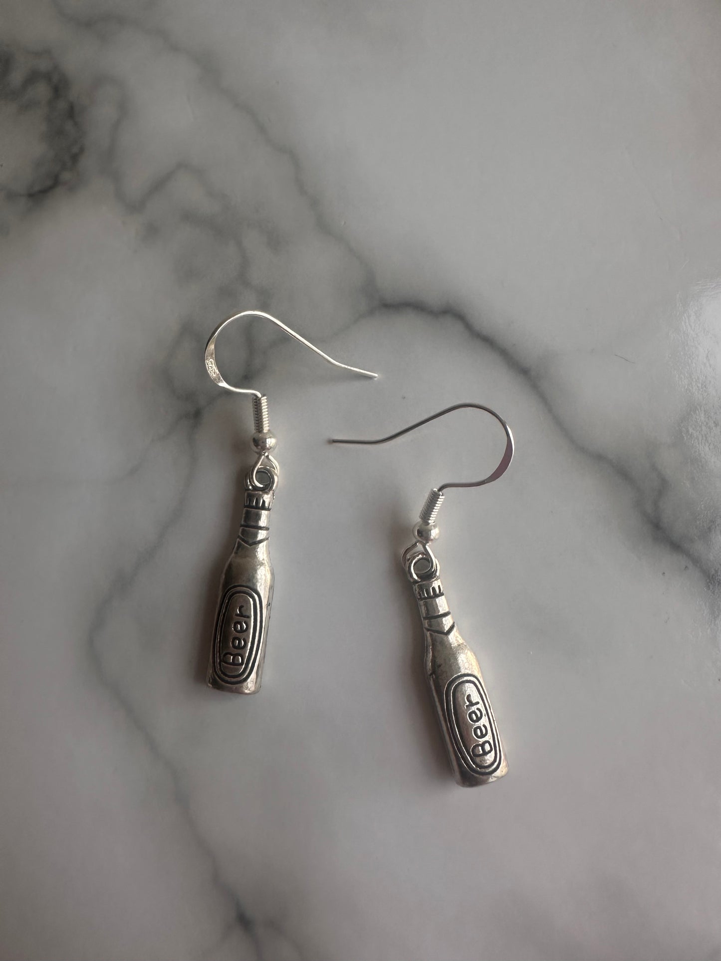 Longneck Beer Earrings