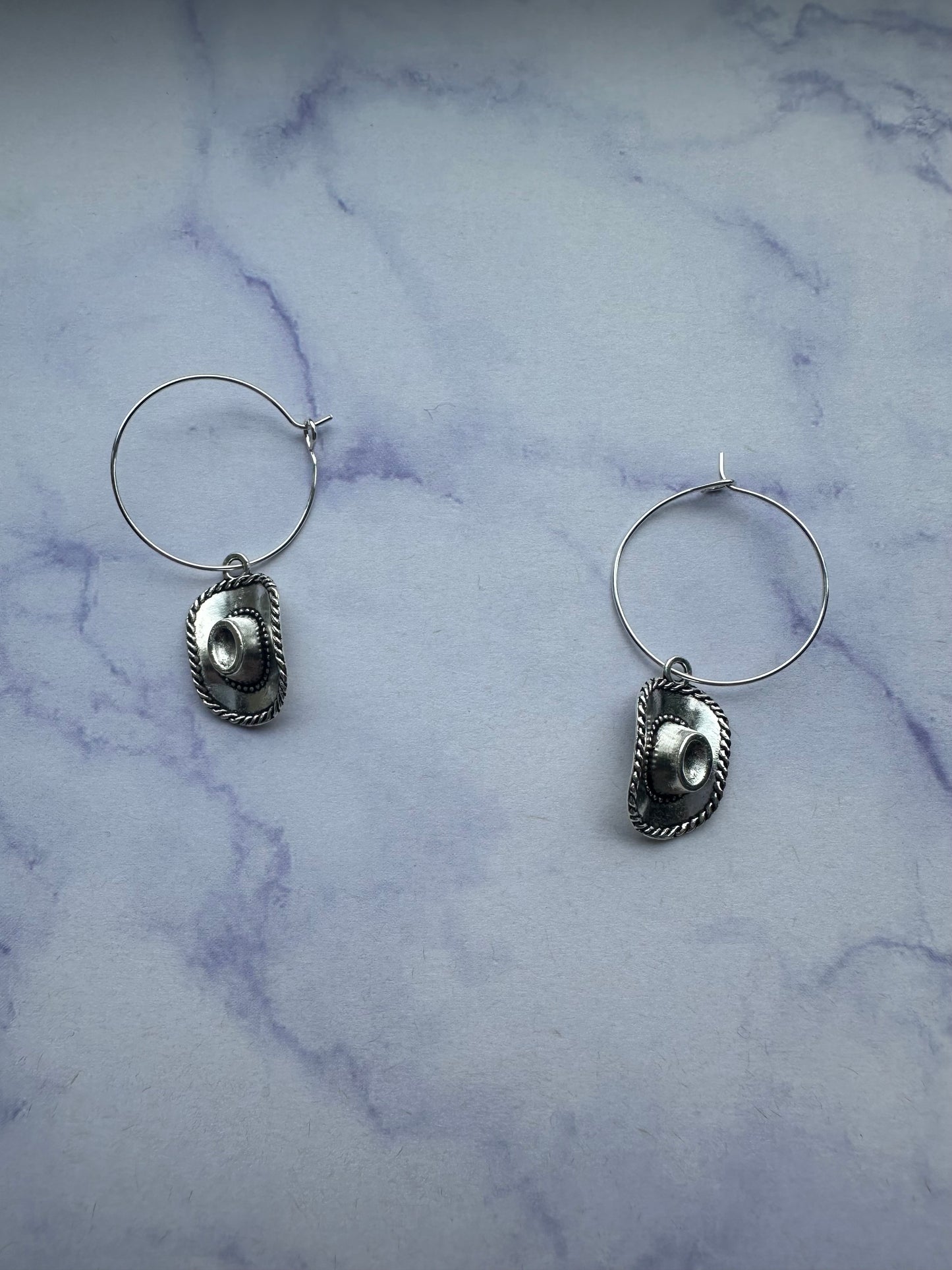 Cowboy Hat Earrings