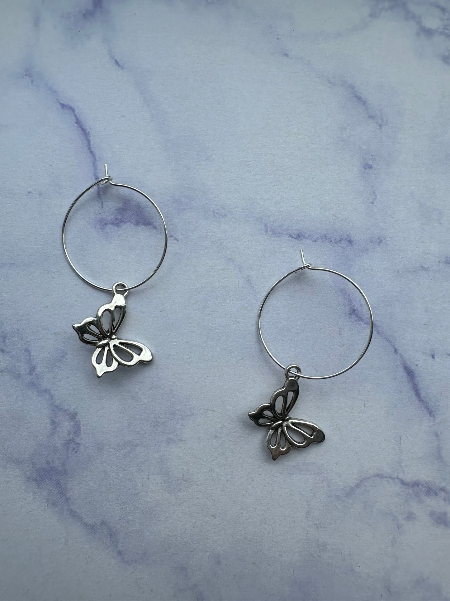 Butterfly Outline Earrings
