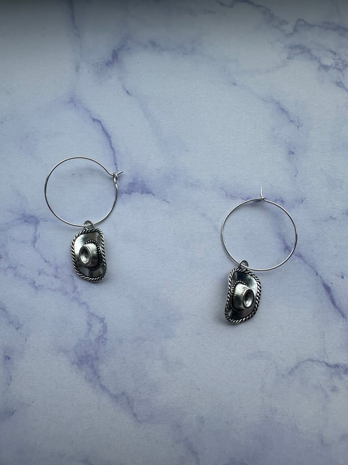 Cowboy Hat Earrings