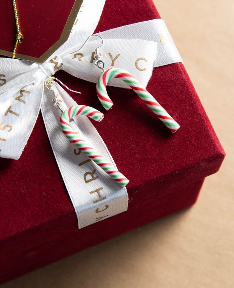 Candy Cane Earrings