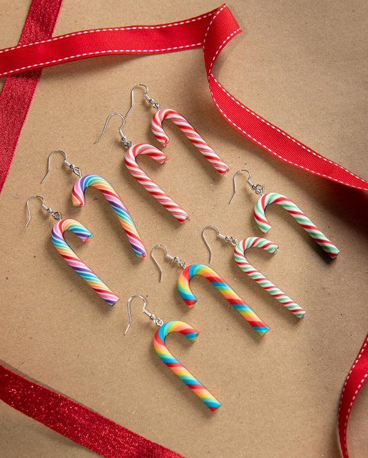 Candy Cane Earrings