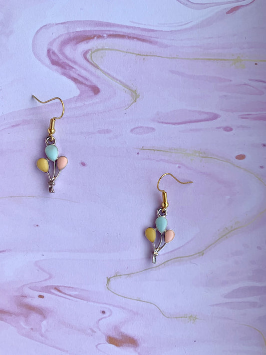 Balloon Enamel Earrings