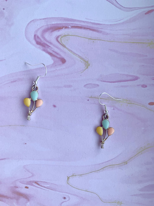 Balloon Enamel Earrings