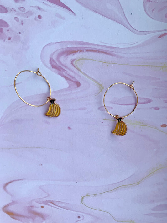 Banana Bunch Earrings