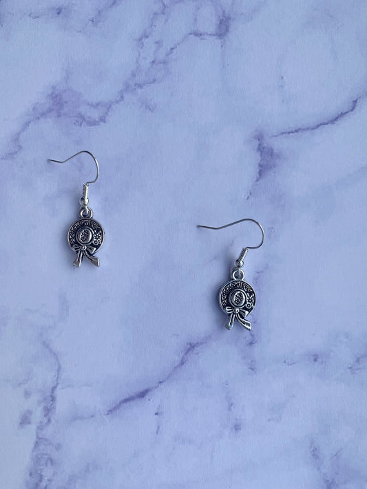 Vintage Hat Earrings