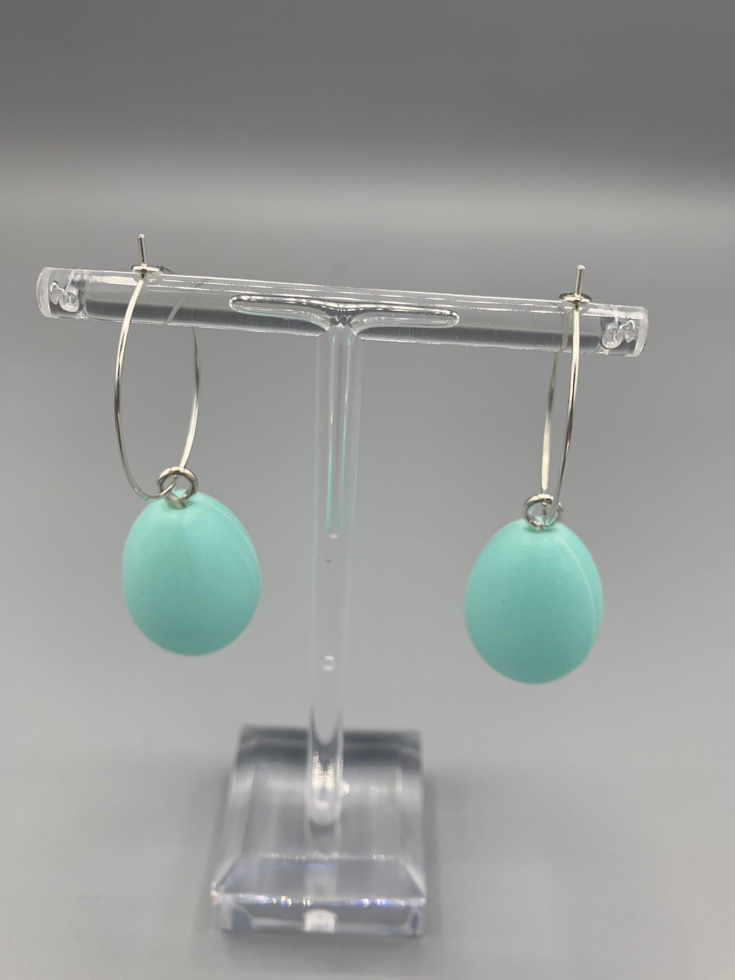Mini Speckled Egg Earrings