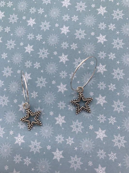 Dotty Star Earrings