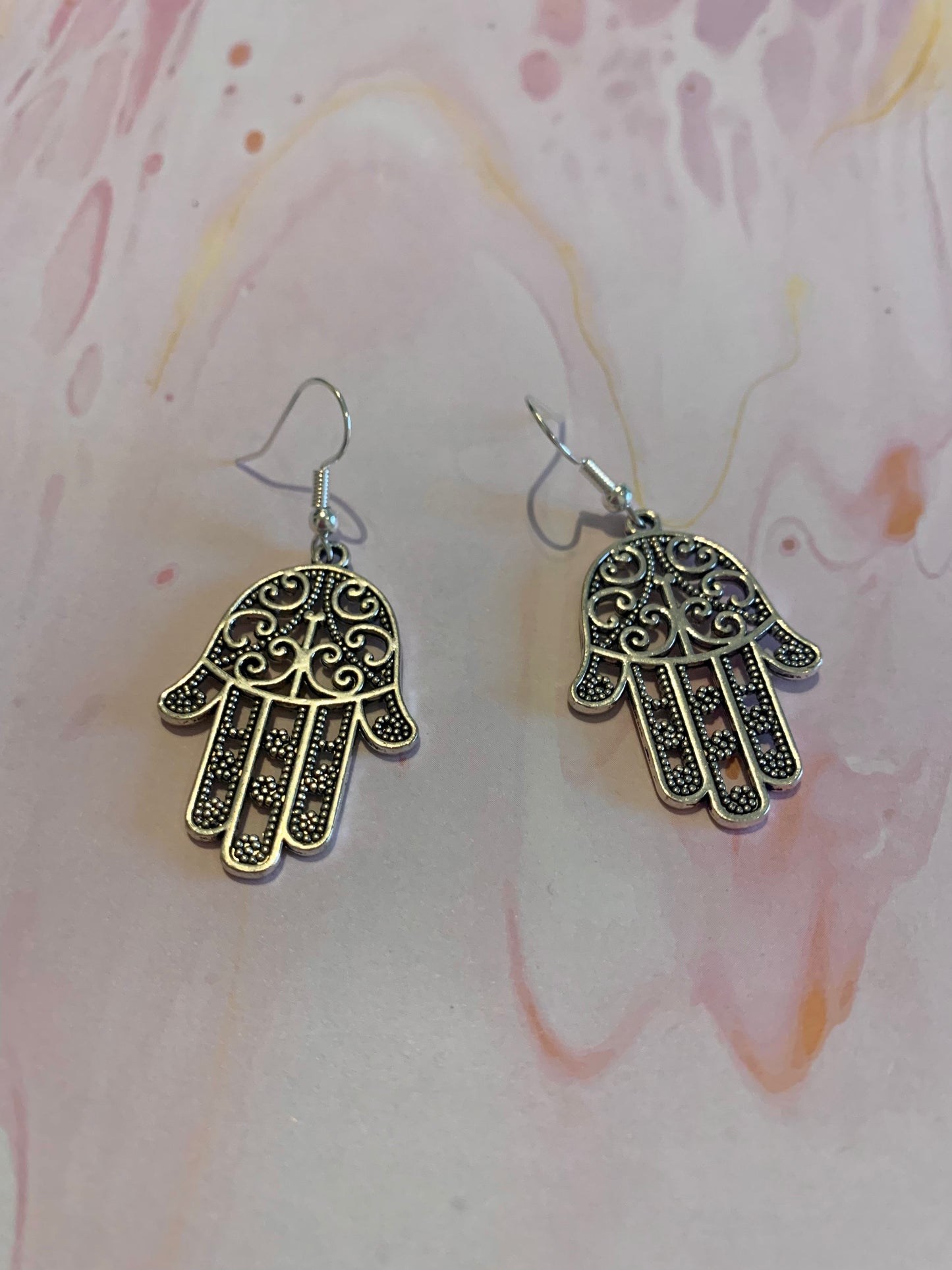Hamsa Hand Earrings