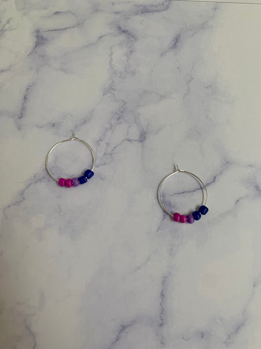 Bisexual Bead Hoops