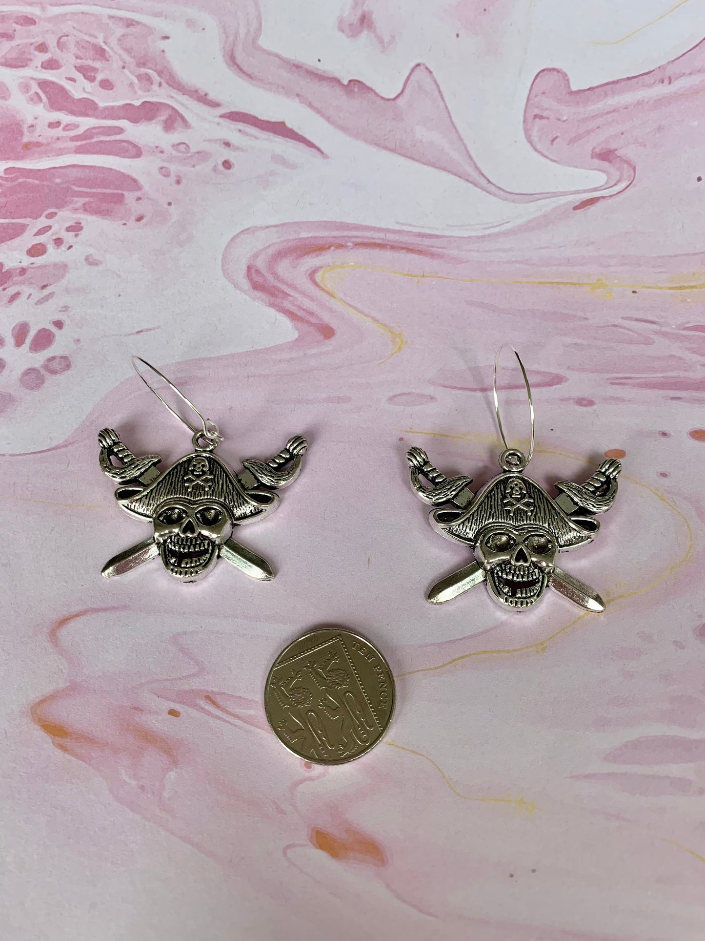 Pirate Skull Earrings