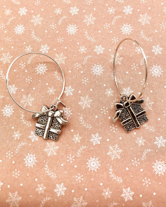 Christmas Present Earrings