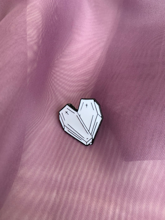 Love is Dead Pin Badge