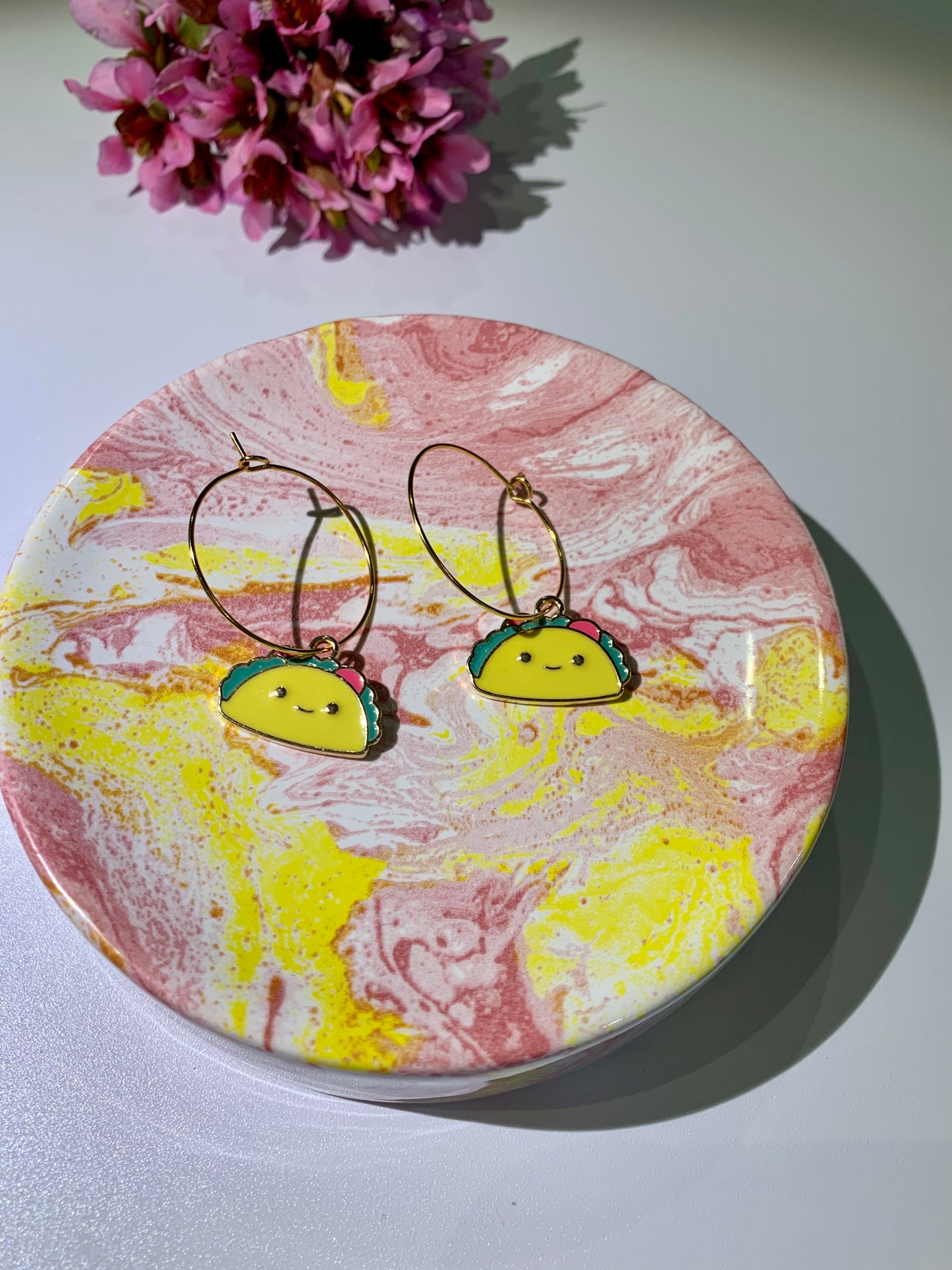 Taco Earrings