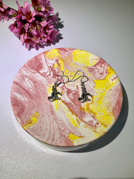 Monkey Earrings