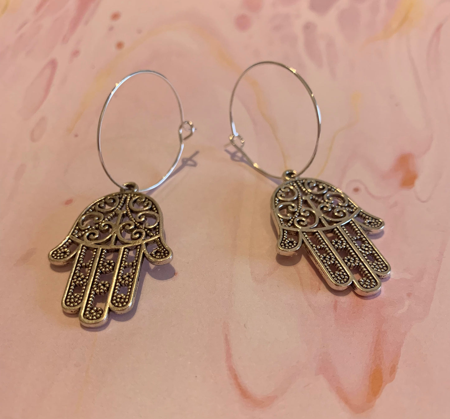 Hamsa Hand Earrings
