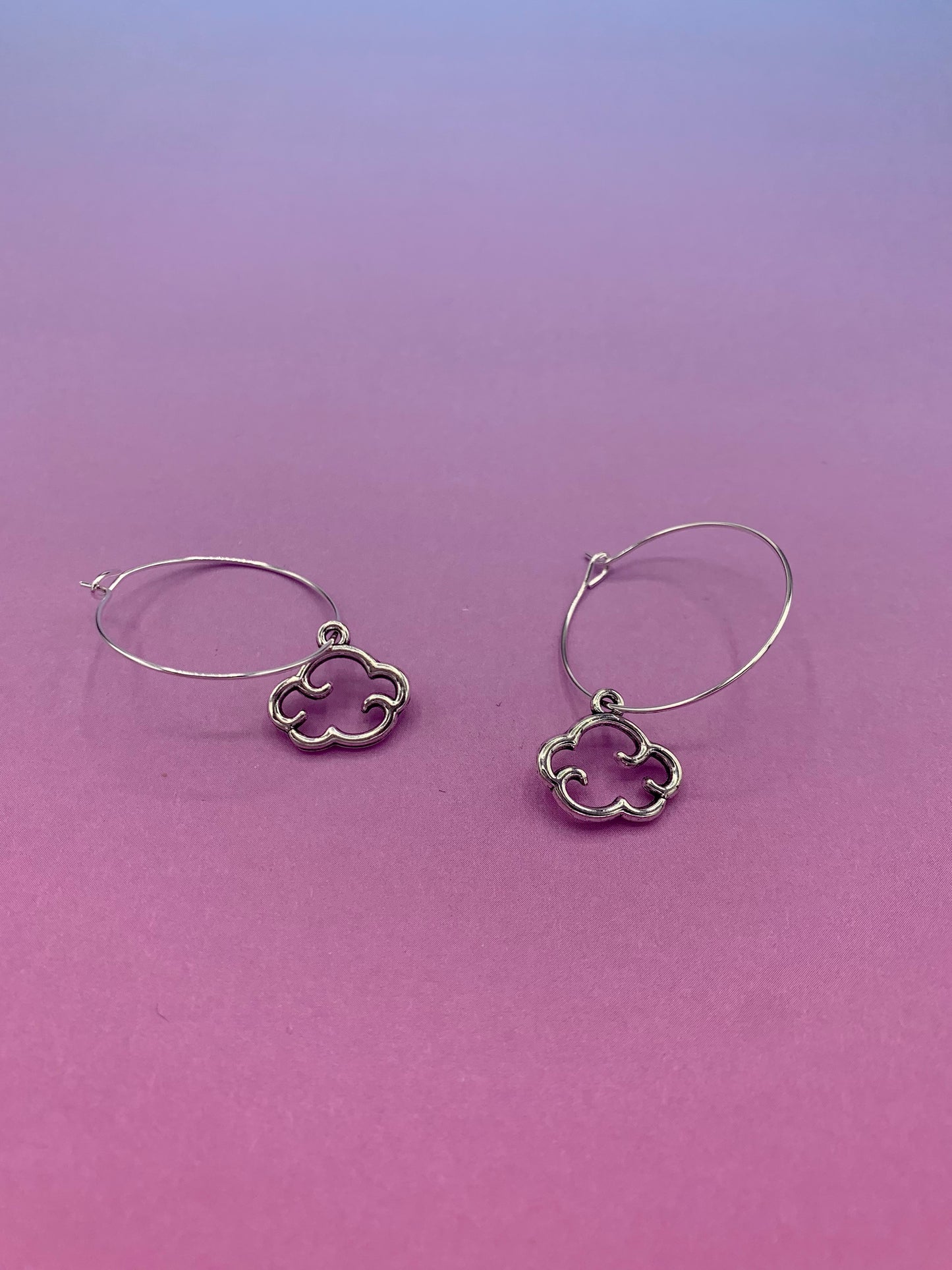 Cloud Outline Earring
