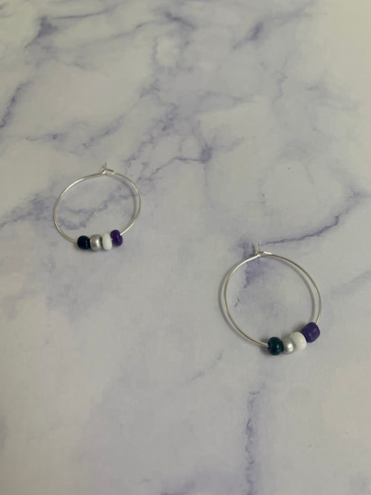 Asexual Bead Hoops