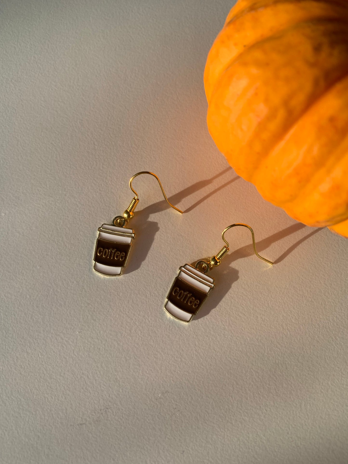Coffee Earrings