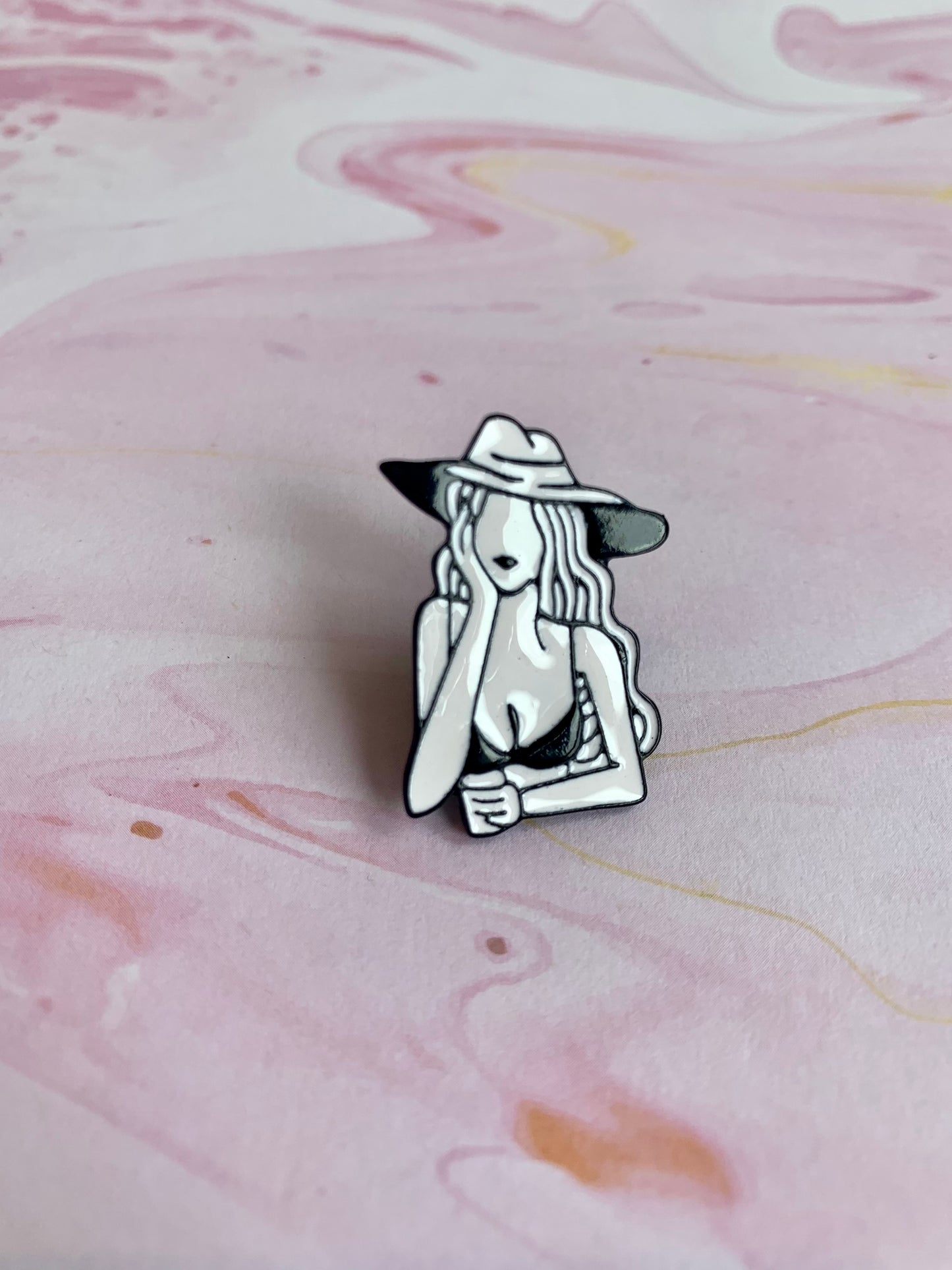 Pretty Person Pin Badge