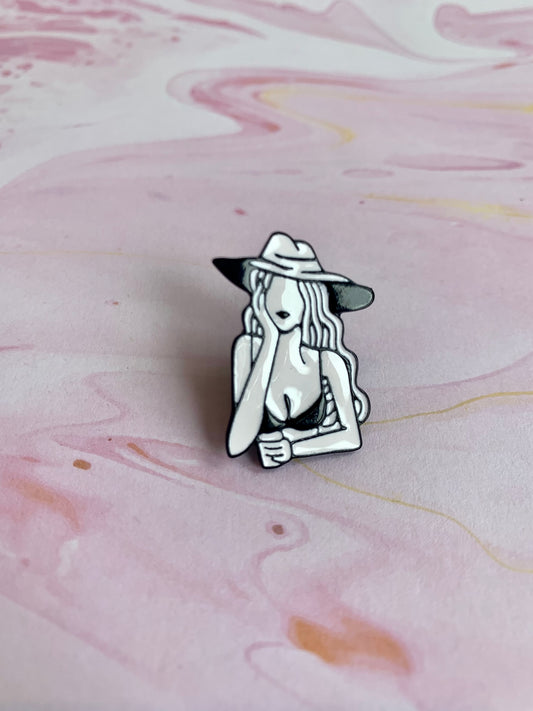 Pretty Person Pin Badge